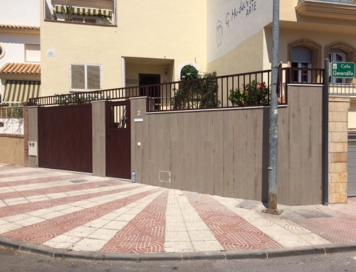 Puertas de exterior de Aluminio Garaje y Entrada principal