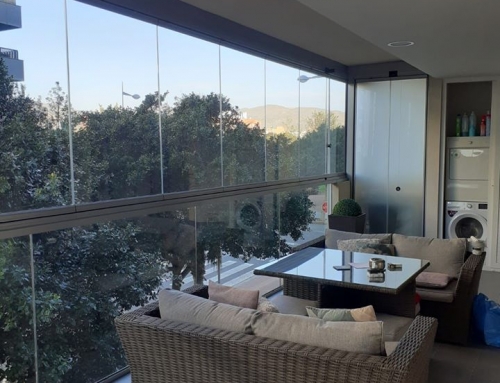 Cortinas de Cristal realizado en la Vega de Aca